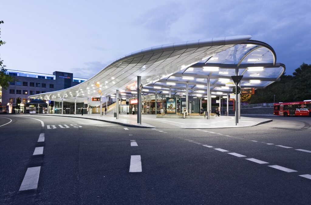 Busbahnhof Hamburg-Poppenbüttel