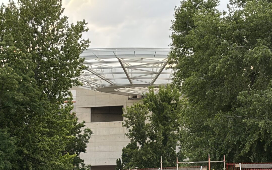Baustellenrundgang am Bundeskanzleramt